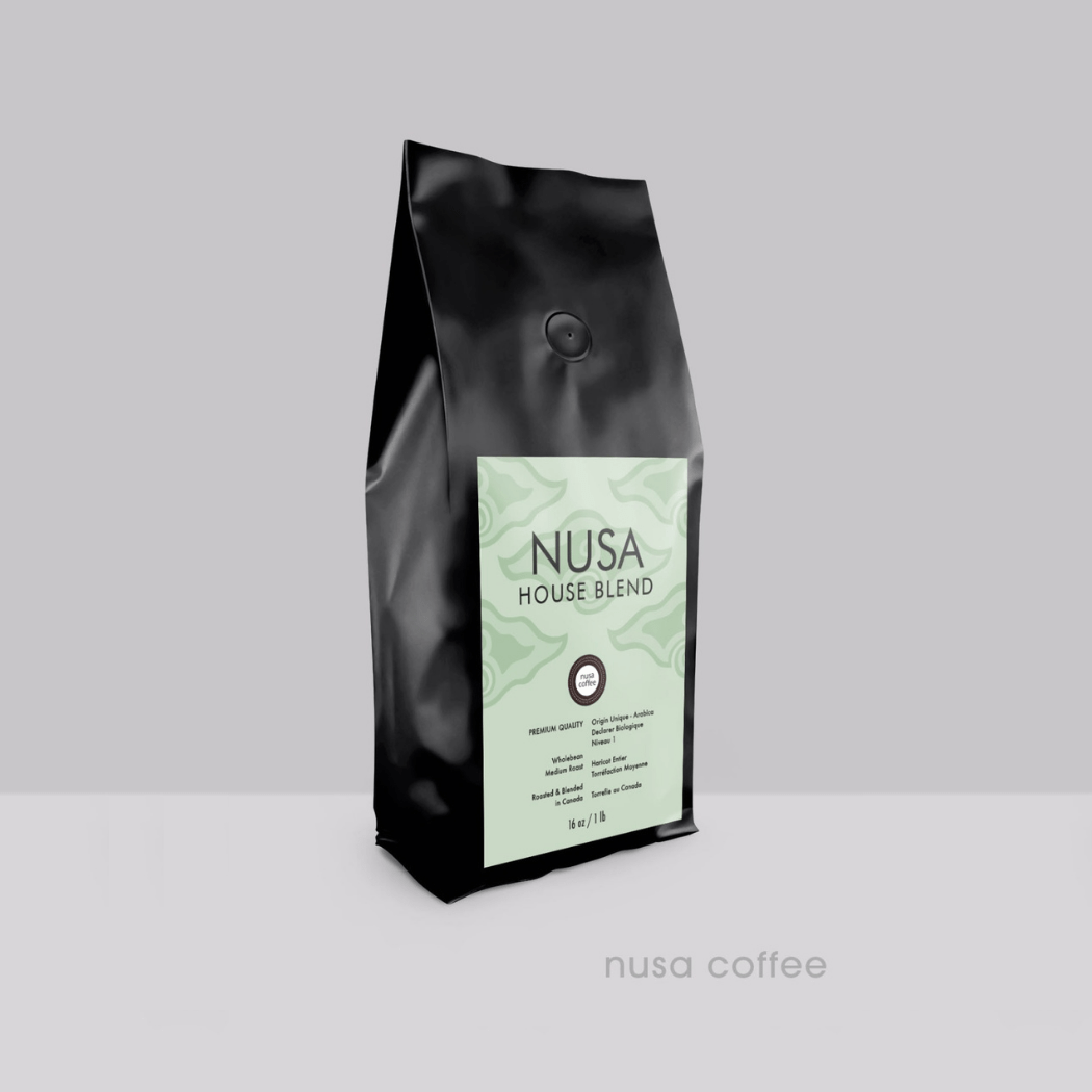 NUSA HOUSE BLEND Roasted Beans Nusa Coffee 